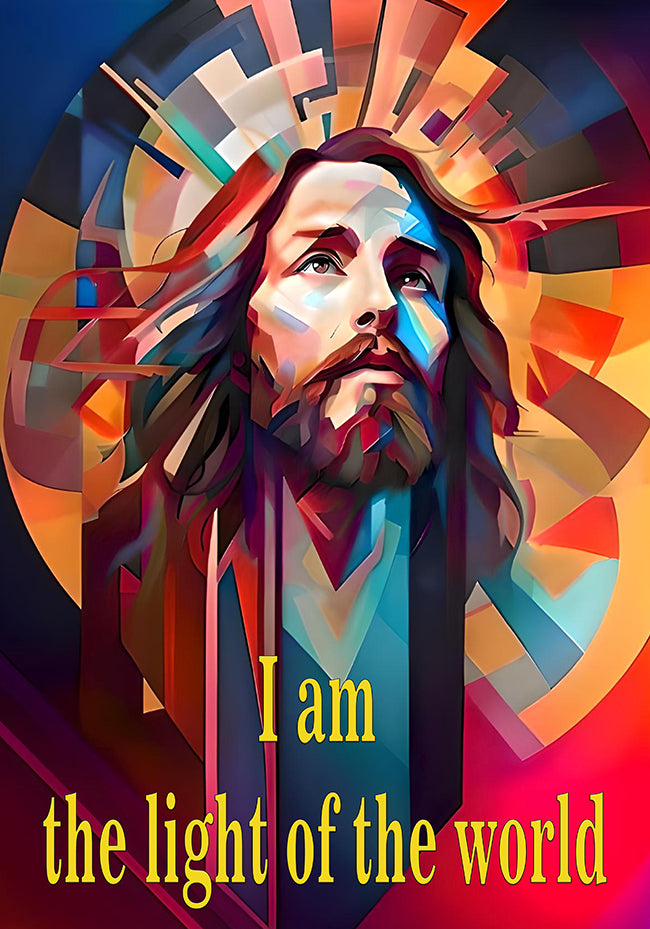 Imagen de Cristo Yo soy la luz del mundo
