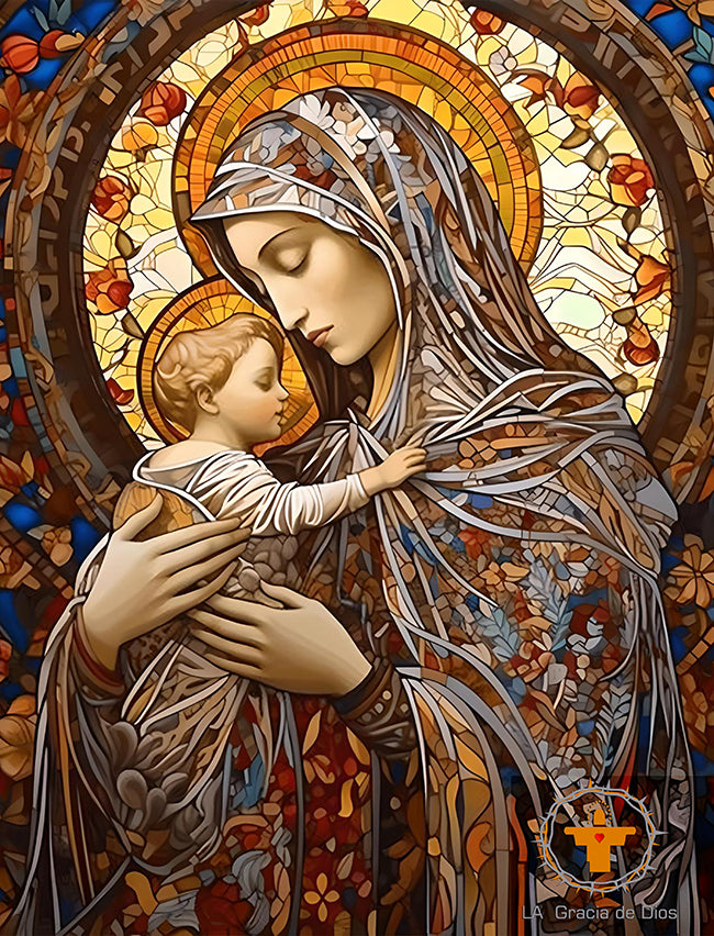 Imagen magnifica de Virgen Maria 